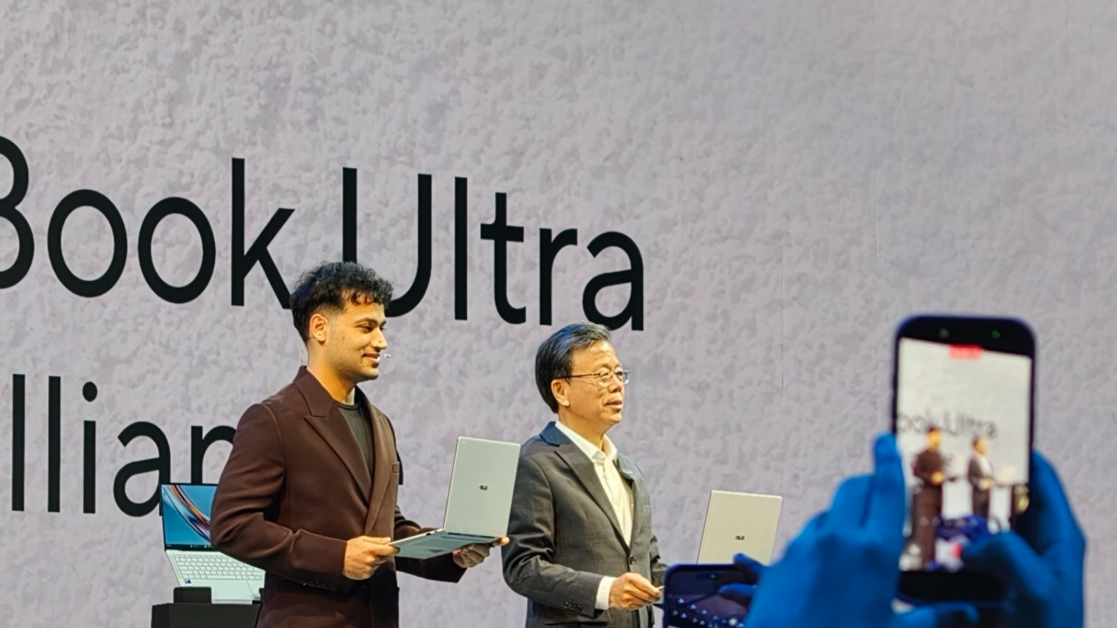 asus global ceo samson hu with raj shamani