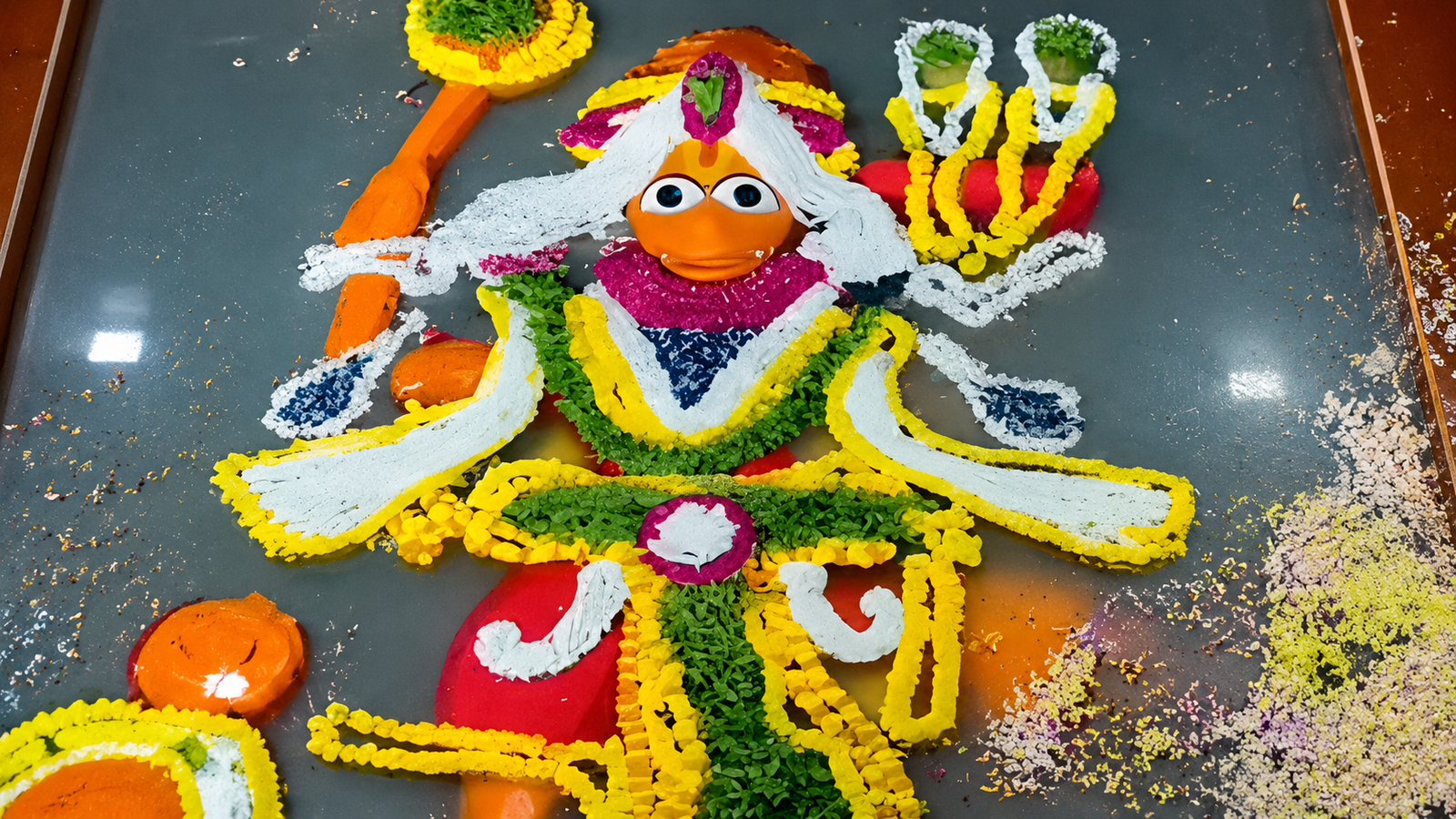 बड़े हनुमान जी गंगा स्नान प्रयागराज संगम