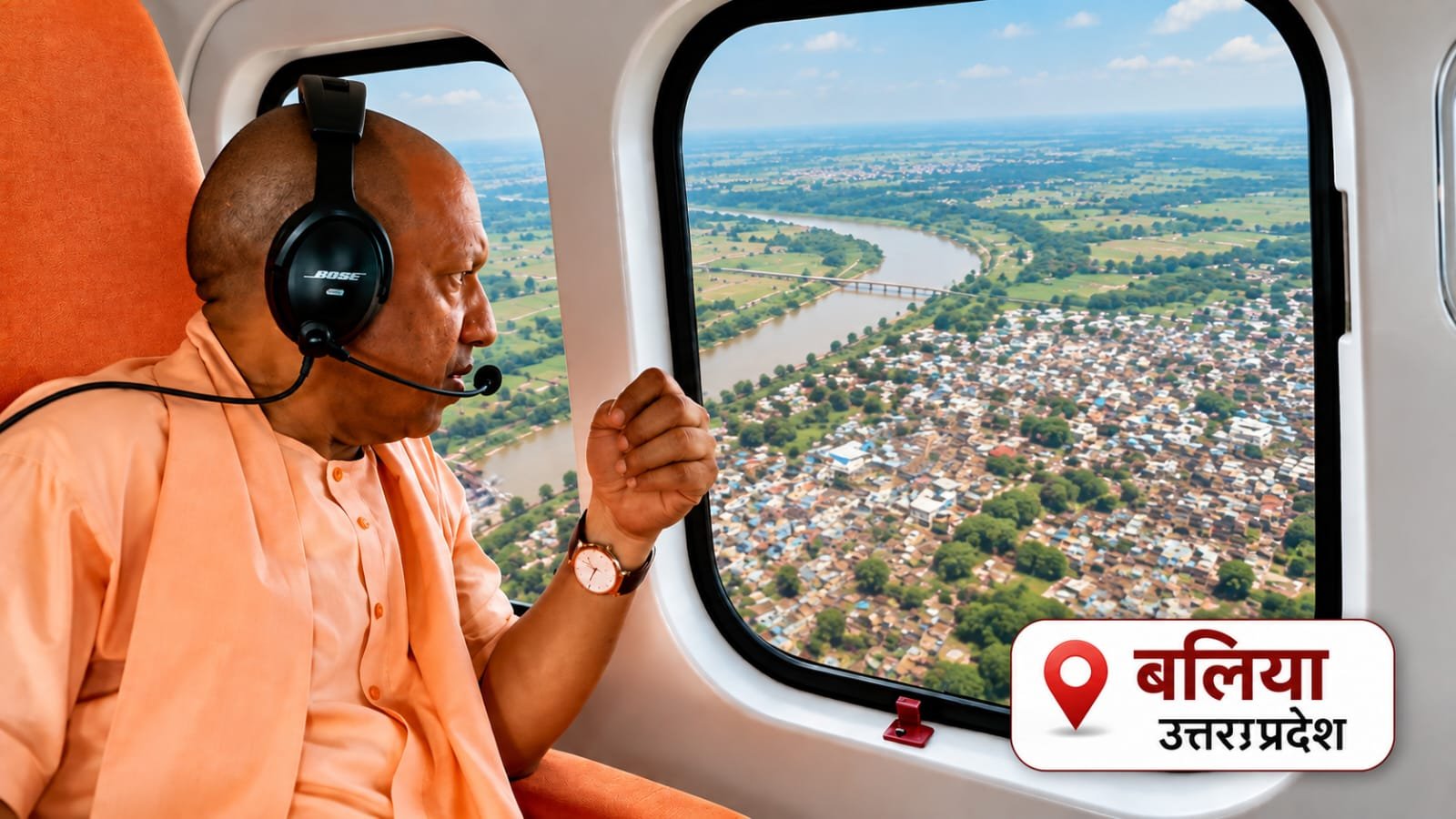 CM योगी का बलिया दौरा