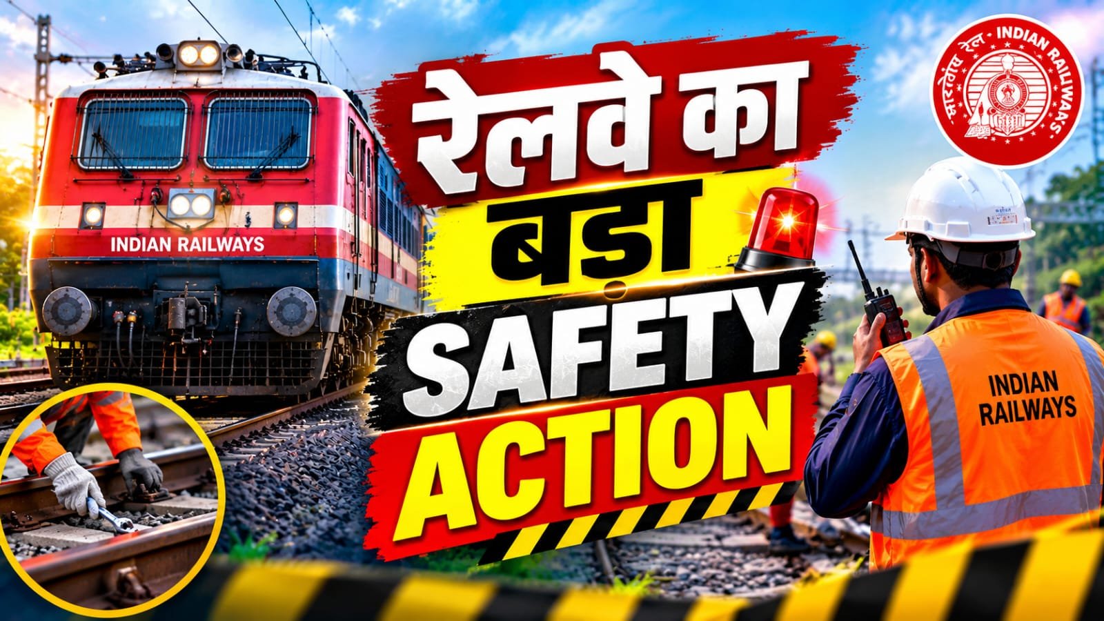 ट्रेन सेफ्टी एक्शन: चेन पुलिंग के बाद ब्रेक जांच करेगी रेलवे टीम