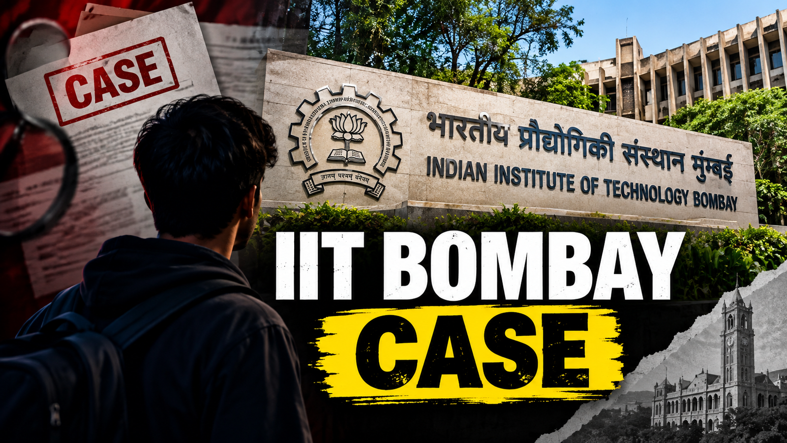 IIT बॉम्बे में छात्र साहिल वाकोडे मामले की जांच और CCTV फुटेज
