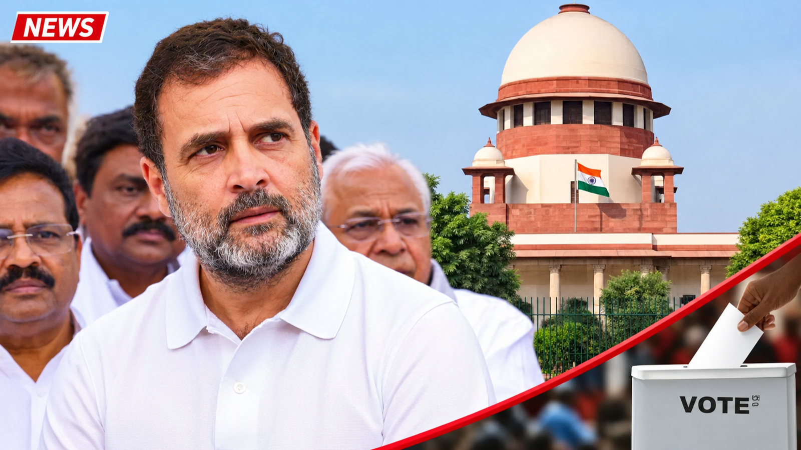 हुल गांधी और विपक्षी नेताओं की ओर से 'वोट चोरी