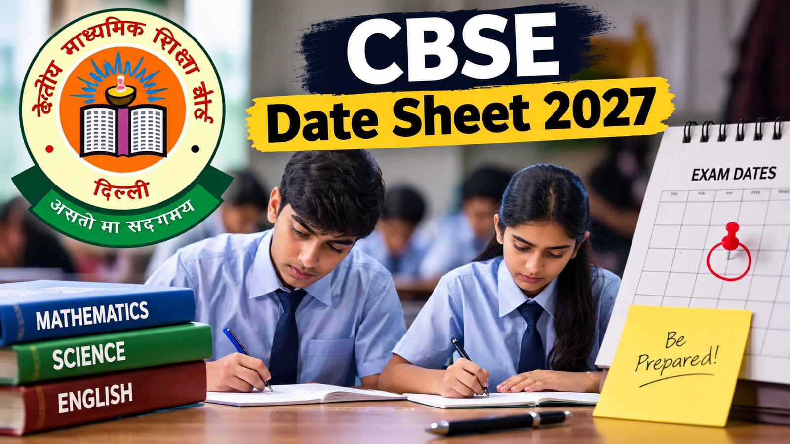 CBSE Date Sheet