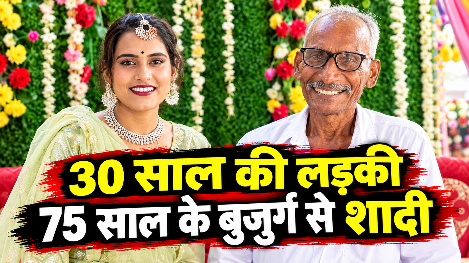 औरैया के 75 वर्षीय रामसुगार और 30 वर्षीय ब्लॉगर रानी राजपूत की वायरल प्रेम कहानी