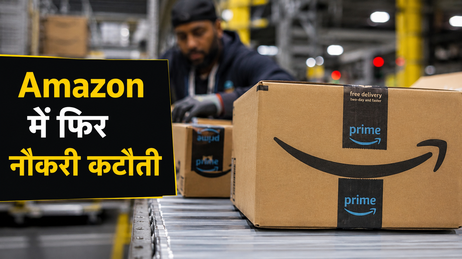 Amazon ने फिर की नौकरी में कटौती,
