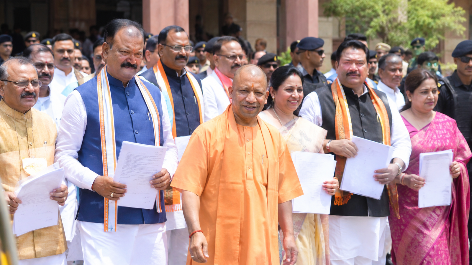 UP Rajya Sabha Election 2026: BJP के आठ उम्मीदवारों का नामांकन